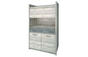 Шкаф Джаз 3D1SN оникс