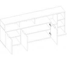 Тумба под телевизор Компакт 3D7N P правая