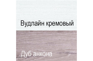 Шкаф-витрина для посуды Оливия 1V1D
