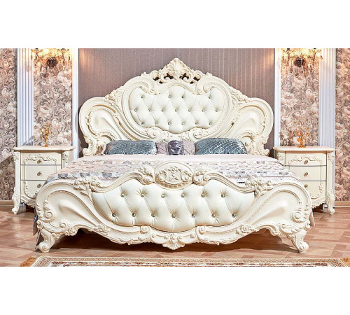 Тумба прикроватная Элиза Люкс (крем)