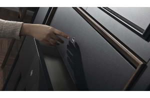 Шестистворчатый распашной шкаф для одежды и белья с зеркалом в спальню Алегро ALEG-34