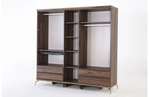 Пятистворчатый шкаф Монтего MONT-33