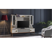 Часть мебельной стенки  для ТВ тумбы  (PESARO) PESR-15В