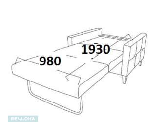 Кресло-кровать SANDRO (Сандро) SAND-04