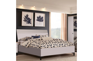 Двуспальная кровать Мадрид 160х200(Кашемир эмаль)