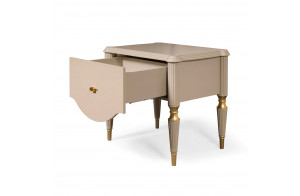 Прикроватная тумба Моника (Капучино эмаль)