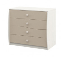 Детский широкий комод для белья и игрушек Комби МН-211-24 капучино