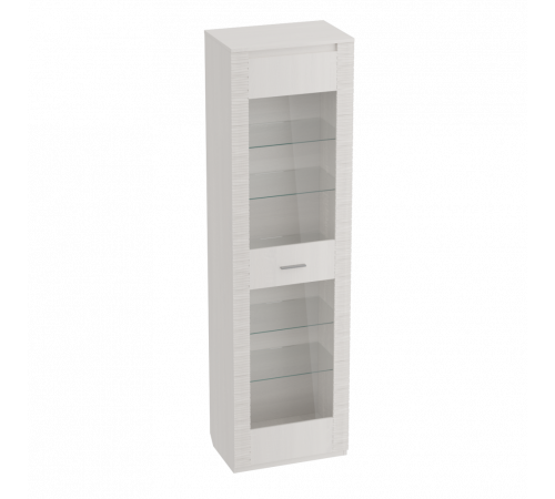 Одностворчатая витрина с ящиком Элана 