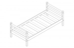 Детская кровать Соня Вариант-1