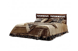 Двуспальная кровать Оскар ММ-216-02/14Б2 (орех)