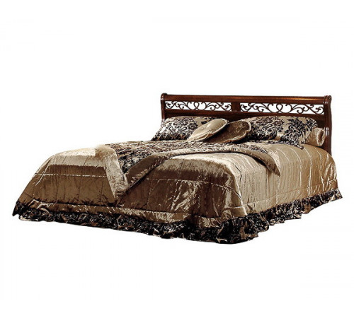 Двуспальная кровать Оскар ММ-216-02/14Б2 (орех)