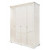 Шкаф для одежды Лика ММ-137-01/04Б (белая эмаль)