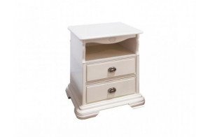 Тумба прикроватная Лика ММ-137-03 (белая эмаль)