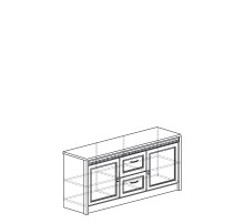 Тумба в гостиную Лючия 191 темная